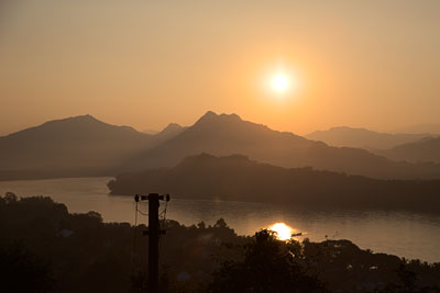 Sonnenuntergang (Luang Prabang, Laos)