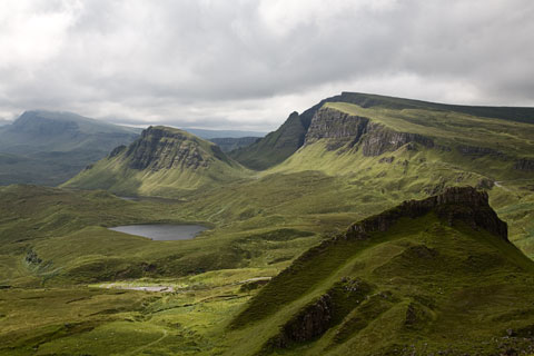 Quiraing-Massiv (Isle of Skye, Schottland)