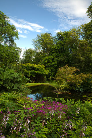 Park von Armadale Castle (Isle of Skye, Schottland)