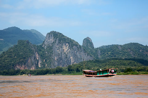 Mekong nahe Luang Prabang (Laos)