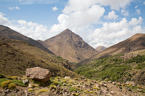 Hoher Atlas (bei Oukaimedene, Marokko)