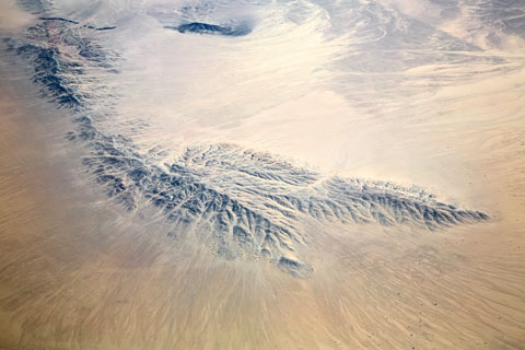 Luftbild Namibwüste (Namibia)