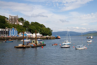 Isle of Mull: Hafen von Tobermory